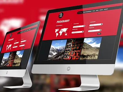 OmTramping tour trekking ux webdesign
