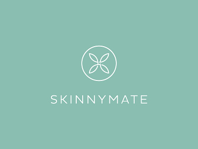 Skinnymate brand branding logo skinnymate