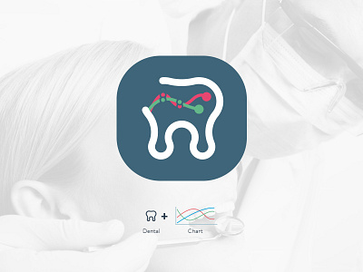 Dental logo chart dental logo lototype mibuz