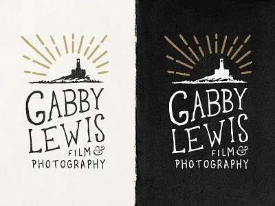Gabby Lewis: Film & Photography branding film lighthouse logo photography swansea