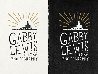 Gabby Lewis: Film & Photography branding film lighthouse logo photography swansea