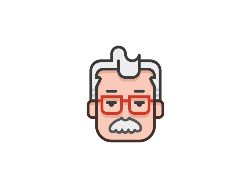 Brandfather character cobe cobemunich grandfather illustration munich münchen ui ux