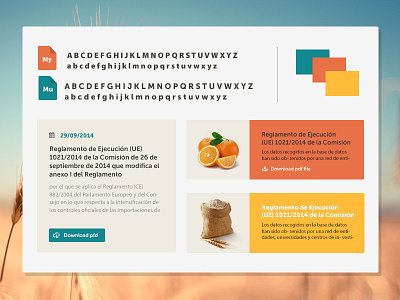 Nutrition food nutrition ui web design