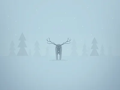 Another raindeer illustrator raindeer