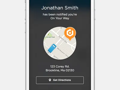 On My Way Illustration refinement illustration map on my way overlay uber