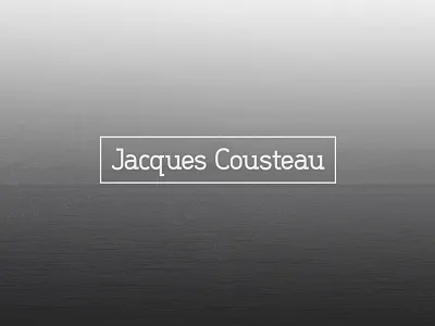 Jacques Cousteau font jacques cousteau letters serif slab type typography wip