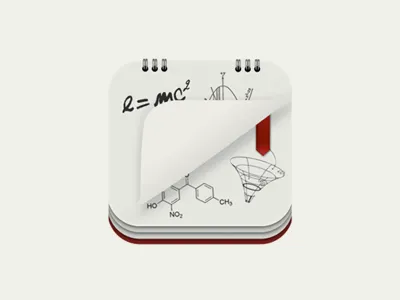 Science App Icon app icon icon notebook science ui