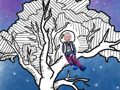 Birthday Card buzz lightyear card illustration ink space