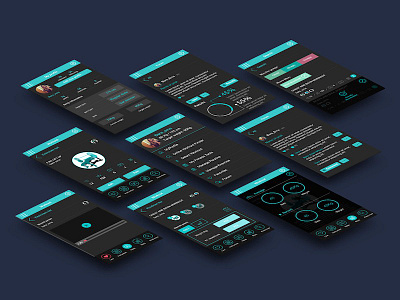 gym app apps interactive ios iphone ui ux