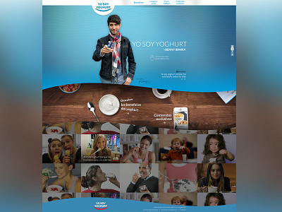 Yo Soy yoghurt ui web website yoghurt