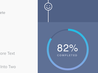 Smiles and Percentages charts farts graphs laphs percentages smiley timeline ui ux