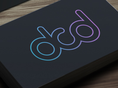 Logo concept gradient logo