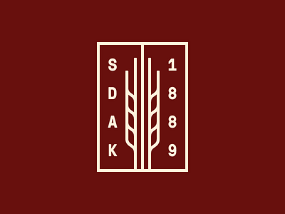 SDAK Mark logo mark wheat