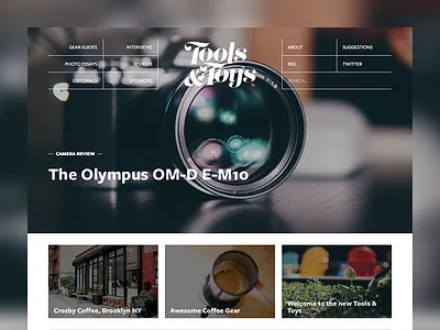 Tools & Toys web wordpress