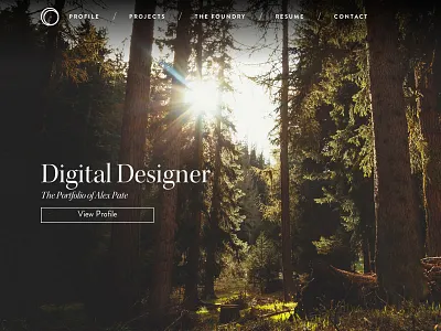 New Portfolio portfolio typography ui web design