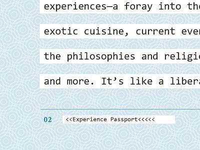 Experience Passport