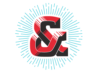 Ampersand in Motion ampersand animation flat gif icon illustration logo motion seal type vector vintage