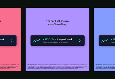 The Notifications Ad advertising crypto graphic design newton