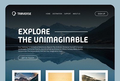 Travel Website Design design graphic design travel ui ux website