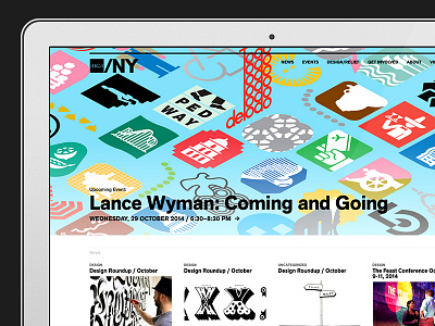 AIGA/NY aiga aigany akzidenz grotesk cms design harriet typography website