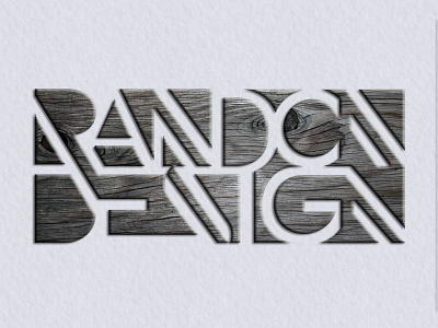 Randon Design Logo Experiment logo