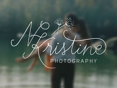 N.Kristine Photography branding design identity logo photography wedding