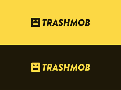 Trashmob Logo branding identity logo mark video game
