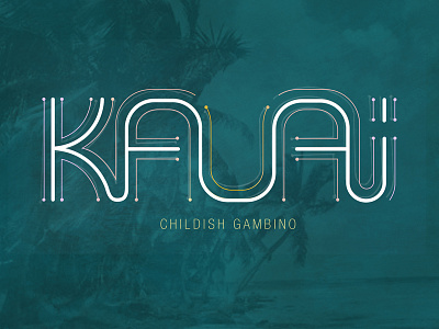 Kauai Hand Lettering hand lettering