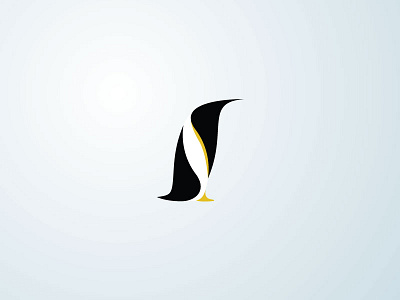 Snazzy Penguin | Logo antarctic arctic chic elegant logo mammal penguin sharp simple snassy stylish