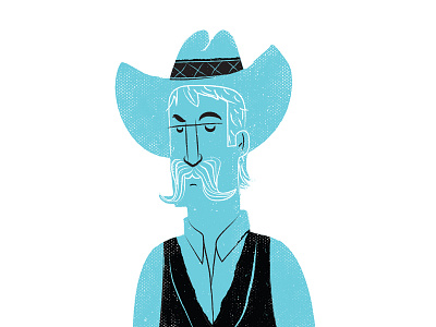 Say, friend - you got any more of that good sarsaparilla? big lebowski illustration sam elliot the stranger