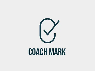 Coach Mark badge branding coach identity logo sport