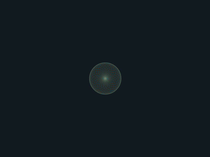 Animation experiment #6 animation canvas circles gif javascript