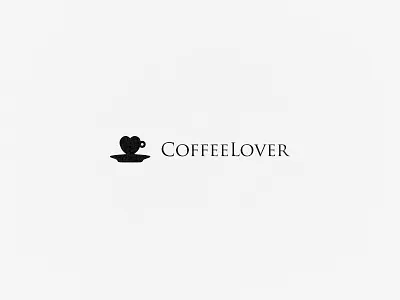 Coffee Lover addictive coffee espresso heart logo logotypea love lover mark mug