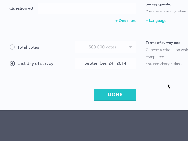 Survey Platform Design User Interface experience UI/UX designer by ...