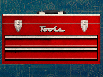 Tool Box illustration texture tools