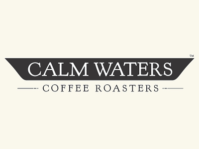 Calm Waters Coffee Roasters canoe cattails coffee