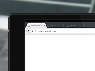 Firefox on Tablets preview android app browser firefox tablet ui ux