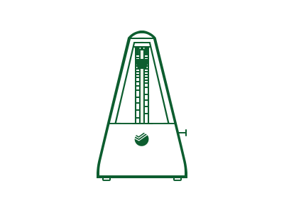 Metronome animation icon