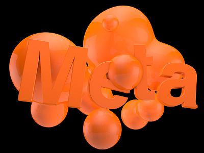 Metaball HDR Test c4d hdr metaball test text