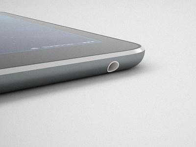 Ipad Air 3d model air cinema 4d ipad jan safarik mobile photoshop product visualization vray