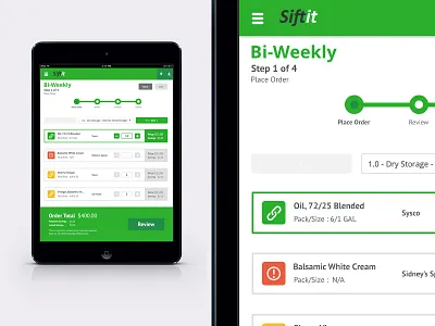 Siftit (Product Mockup) interface design mobile ui design ux design
