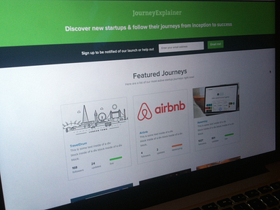 Product Journey Interface - WIP discover discover startups home home interface home ui homepage product icons startups ui ux