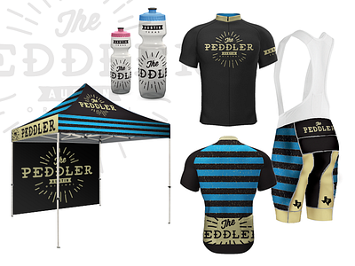 Peddler Branding bike bike shop branding cycling identity logo