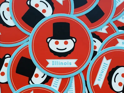 Lincoln snoo sticker abraham illinois lincoln official reddit snoo sticker