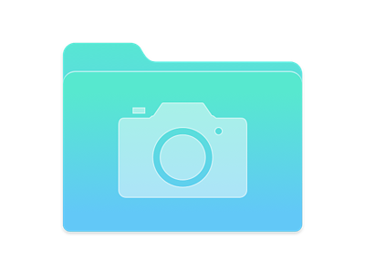 Photos Folder folder icon mac macosx osx redesign yosemite