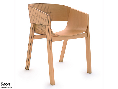 Merano 3d model cinema 4d furniture jan safarik merano red dot ton