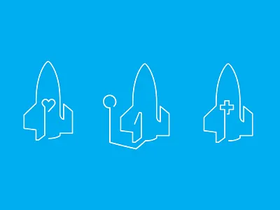 LPL Health & Research Rocket Logos agency branding heath in progress launchpad lab logo marketing process