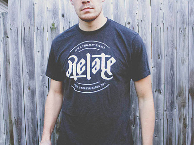 LBC Youth Retreat: Relate Tee ambigram church event high school ministry relate retreat t shirt youth