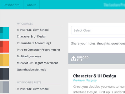 Wip Social Dashboard dashboard design flat social network ui ux web wip