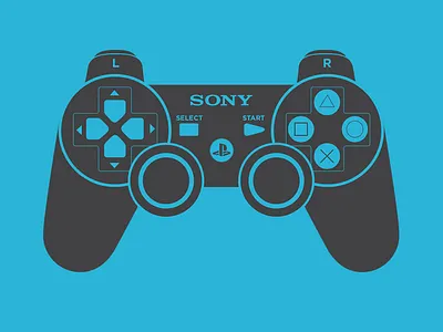 ps3 controller controller icon noyo playstation ps ps3 vector